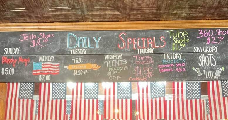 The Pint Haus - Tell City, IN menu_pic