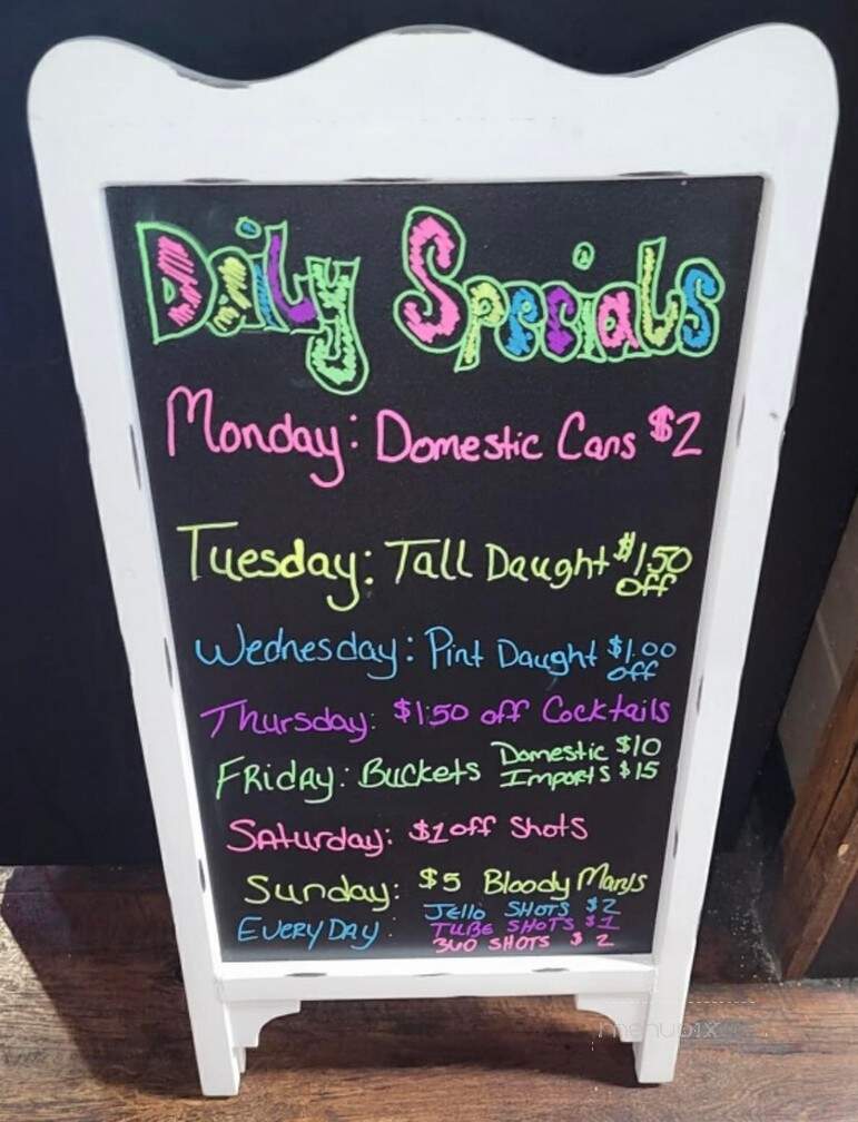 The Pint Haus - Tell City, IN menu_pic