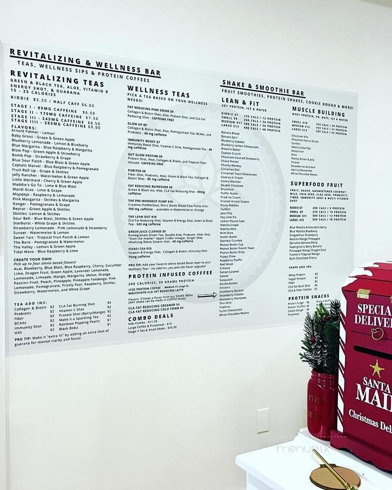 Vivacity Wellness & Nutrition - Westborough, MA menu_pic