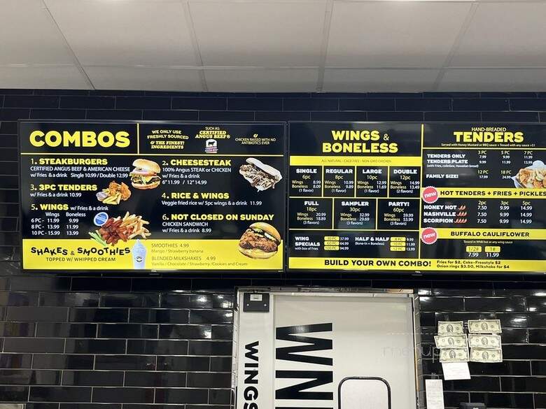 WNB Factory - Jessup, MD menu_pic