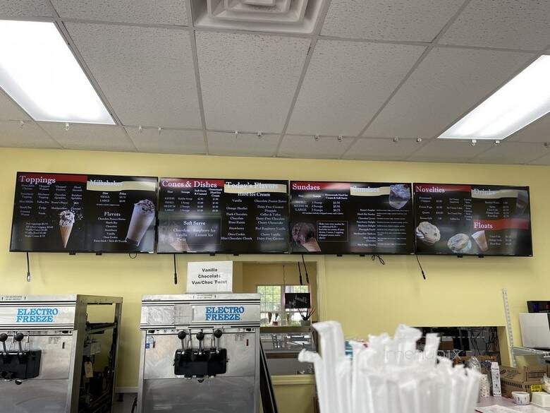 Creamcredible - Henrietta, NY menu_pic