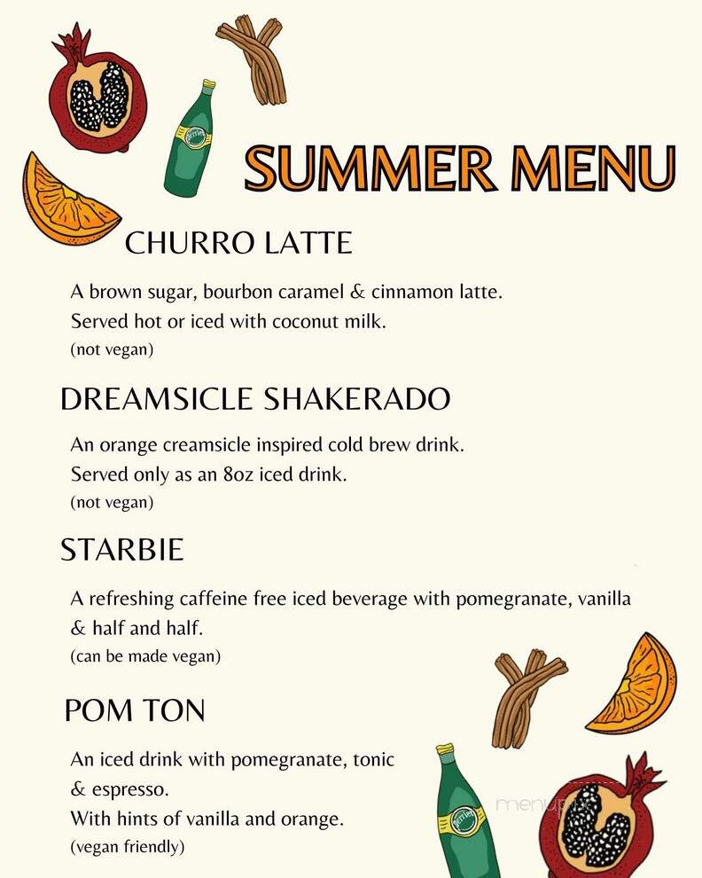 Quills Coffee - Louisville, KY menu_pic