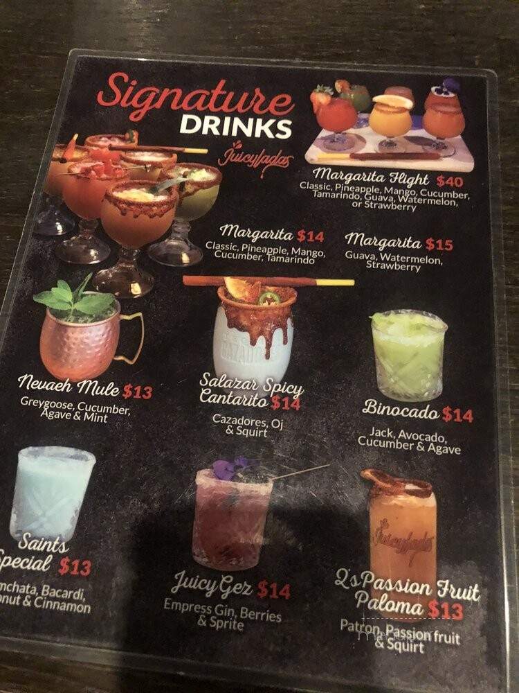 Juicyladas - Fullerton, CA menu_pic