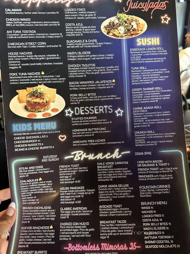 Juicyladas - Fullerton, CA menu_pic