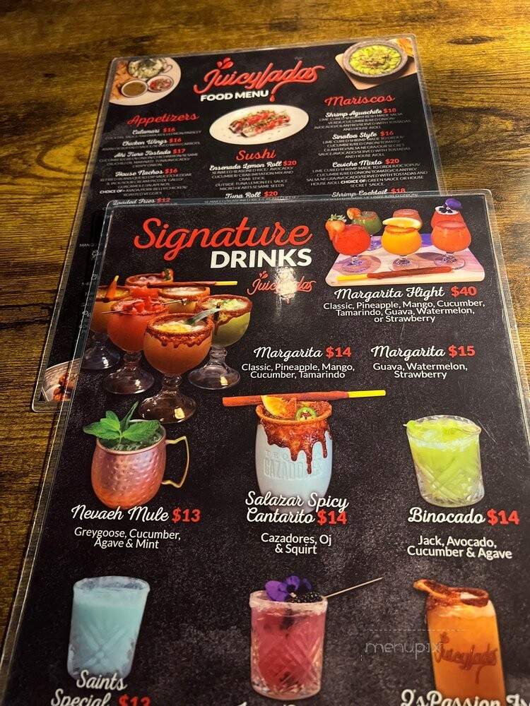 Juicyladas - Fullerton, CA menu_pic