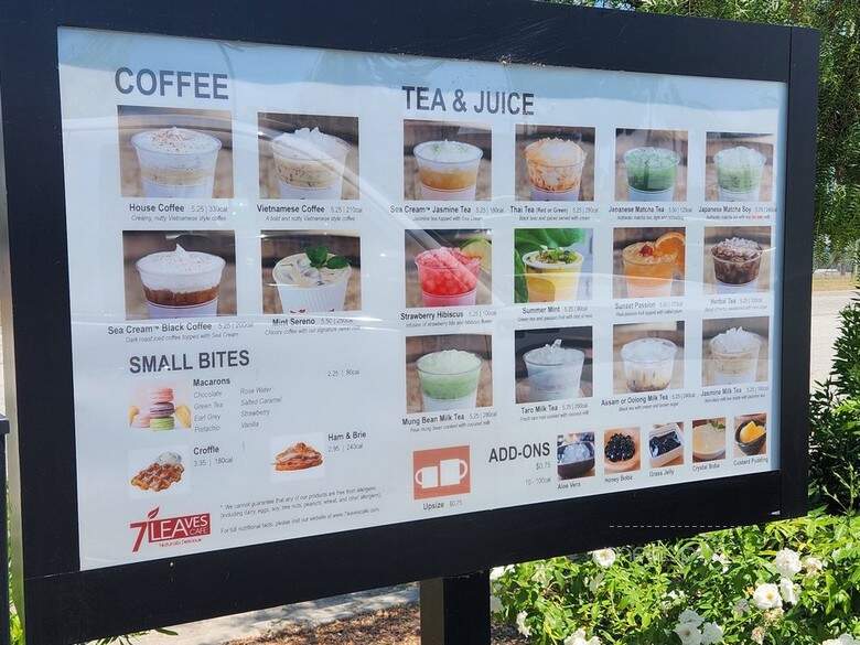 7 Leaves Cafe - Covina, CA menu_pic
