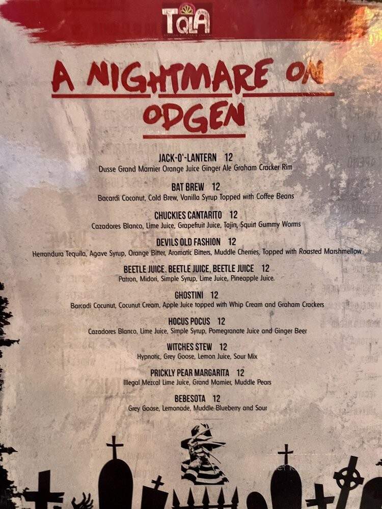 TQLA Mexican Kitchen & Cantina - Westmont, IL menu_pic