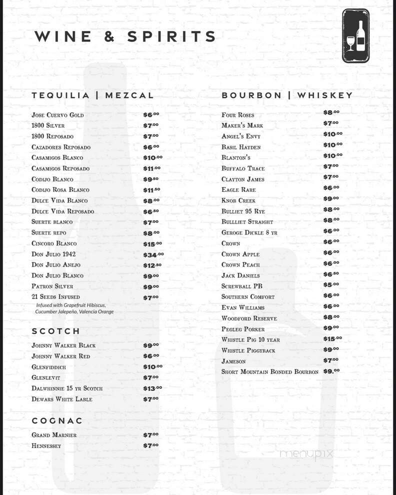 Kitchen 218 - Pulaski, TN menu_pic