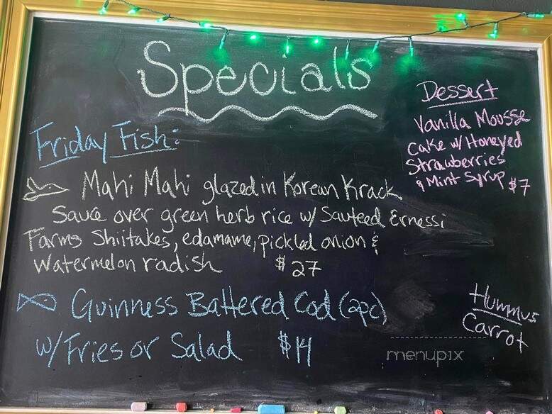 The Public House - Ripon, WI menu_pic