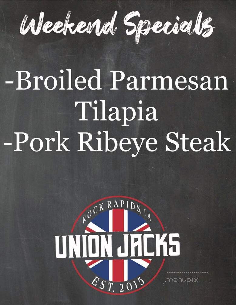 Union Jacks Grill - Rock Rapids, IA