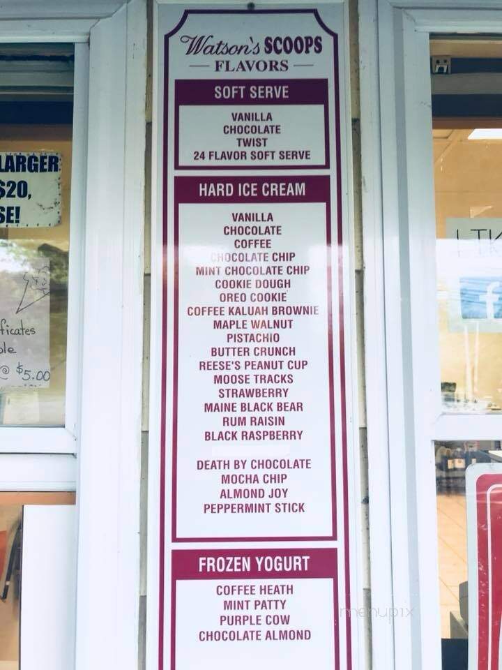 Scoops Ice Cream - Walpole, MA