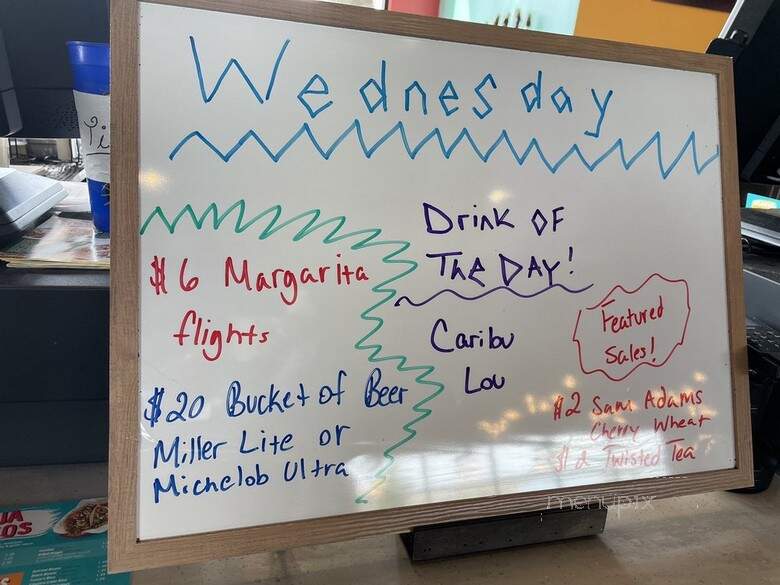 Fuzzy's Taco Shop - Leesburg, GA menu_pic