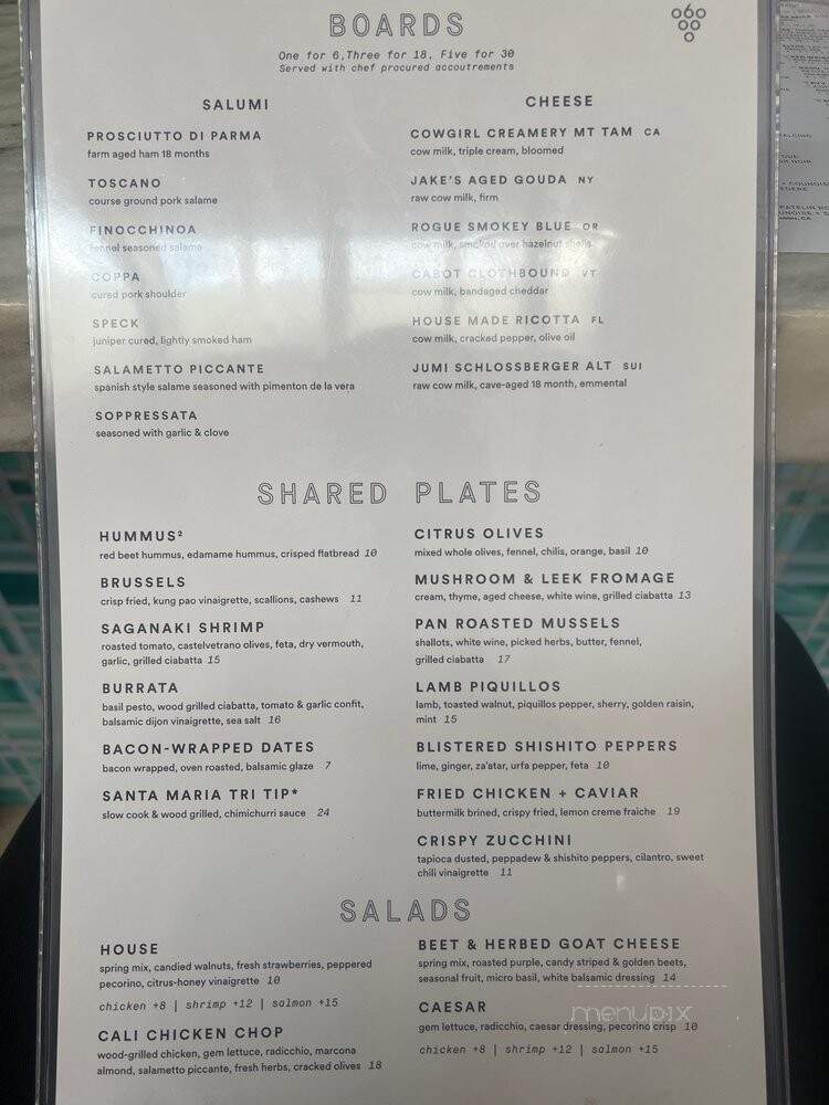 Sixty Vines - Boca Raton, FL menu_pic