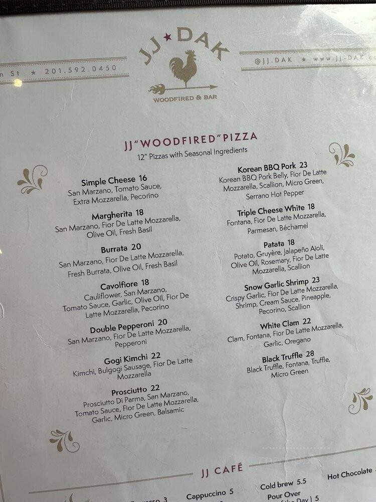 JJ Dak - Fort Lee, NJ menu_pic