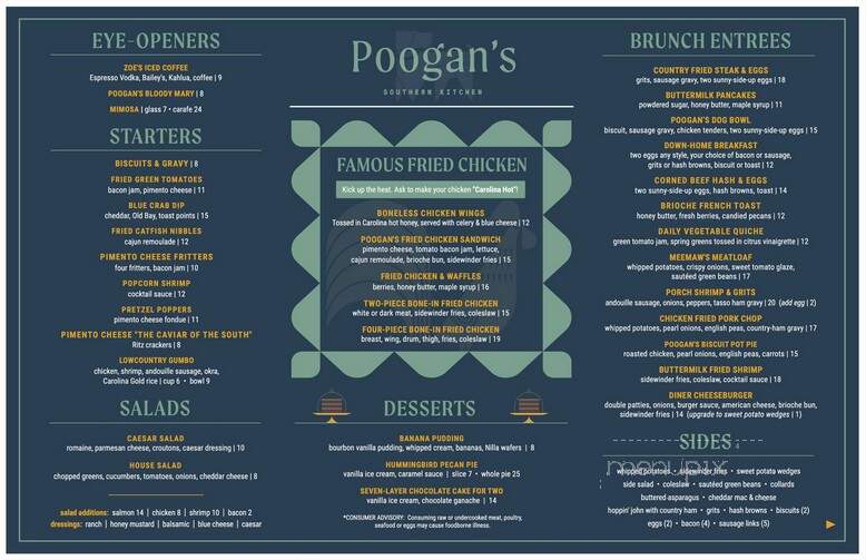 Poogan's Southern Kitchen - Columbia, SC