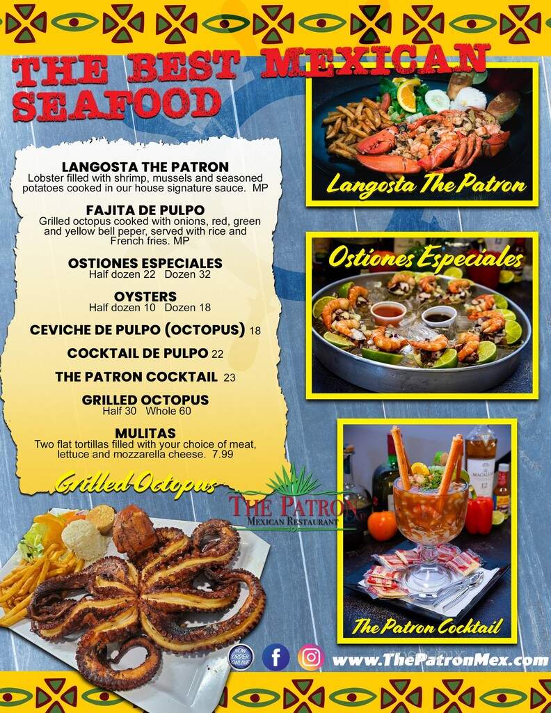 The Patron Mexican Restaurant - Madisonville, KY menu_pic