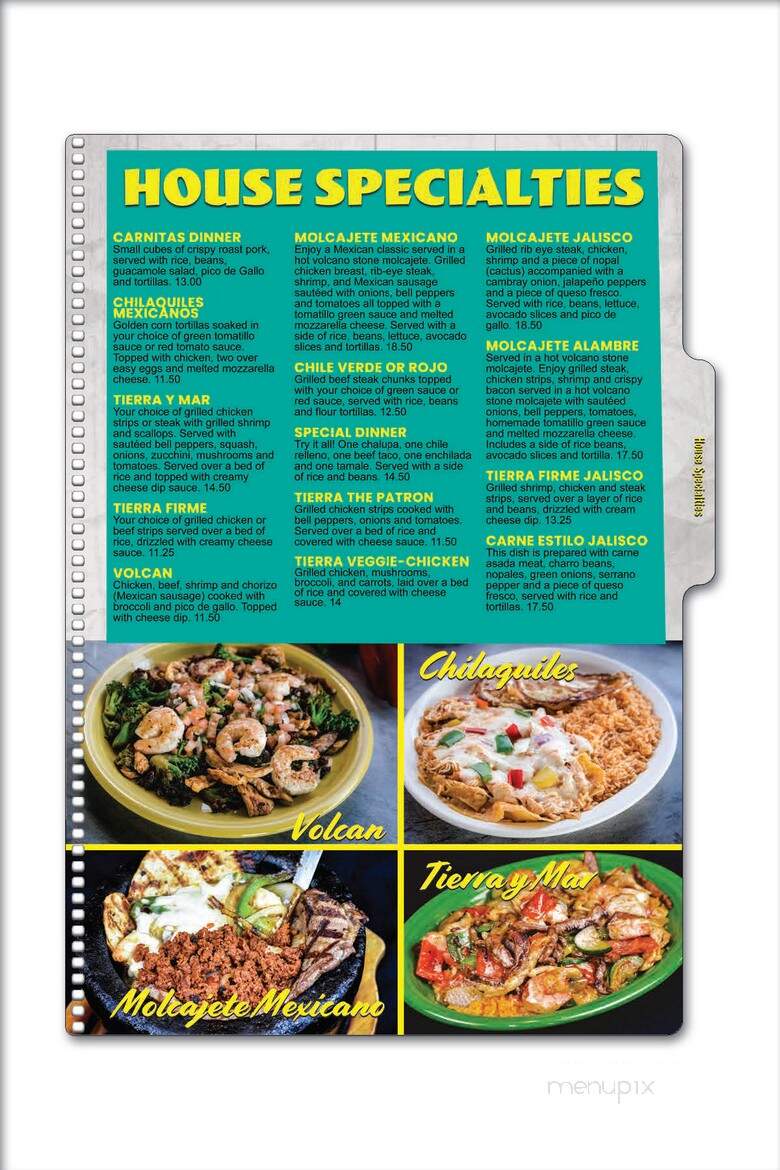 The Patron Mexican Restaurant - Madisonville, KY menu_pic