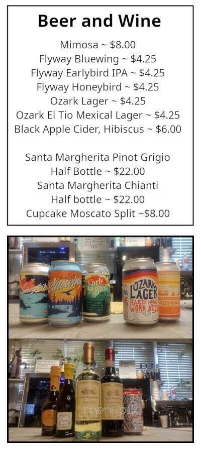 The Hideaway Coffee Cafe - Hot Springs, AR menu_pic
