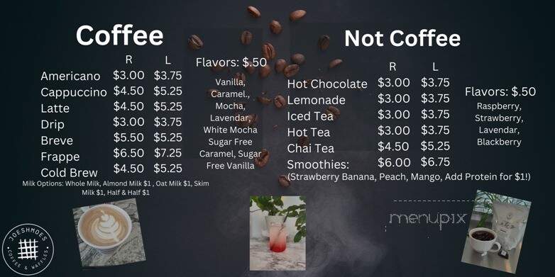 Joeshmoes Coffee & Waffles - Grain Valley, MO