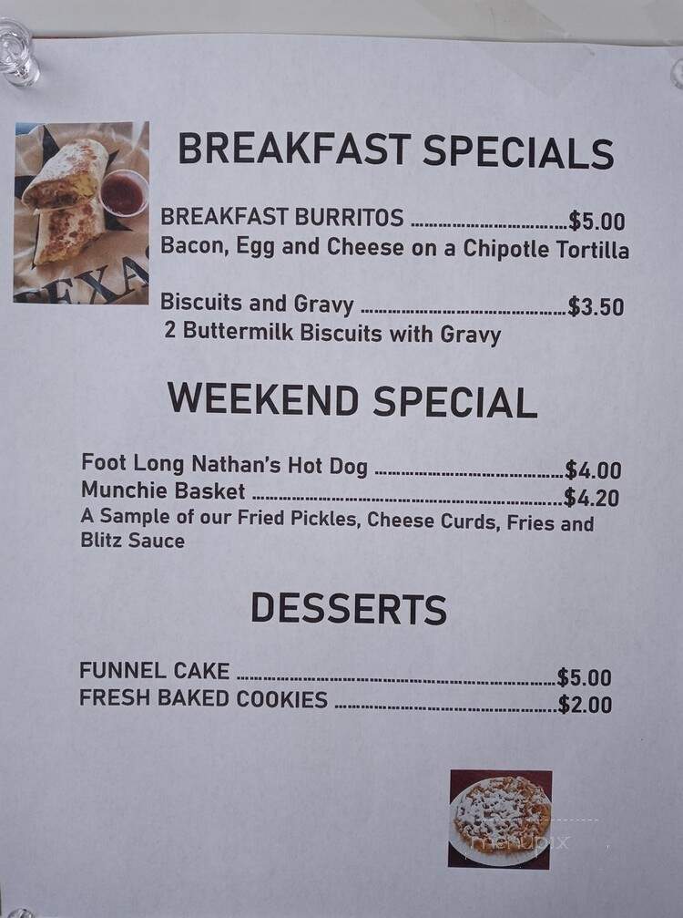Jake's Place - Denison, TX menu_pic
