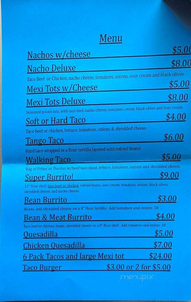 Tacos4Ever - Eureka, MT menu_pic