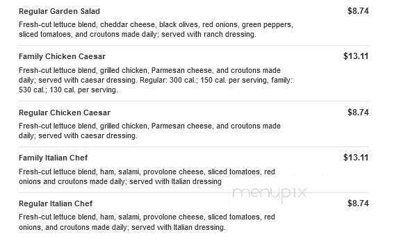Marco's Pizza - Wilson, NC menu_pic