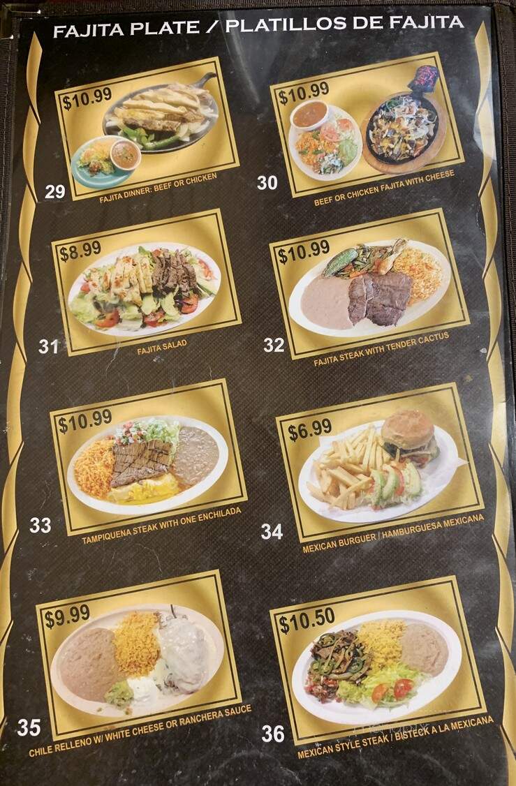 Tacos Mexico - Diboll, TX menu_pic