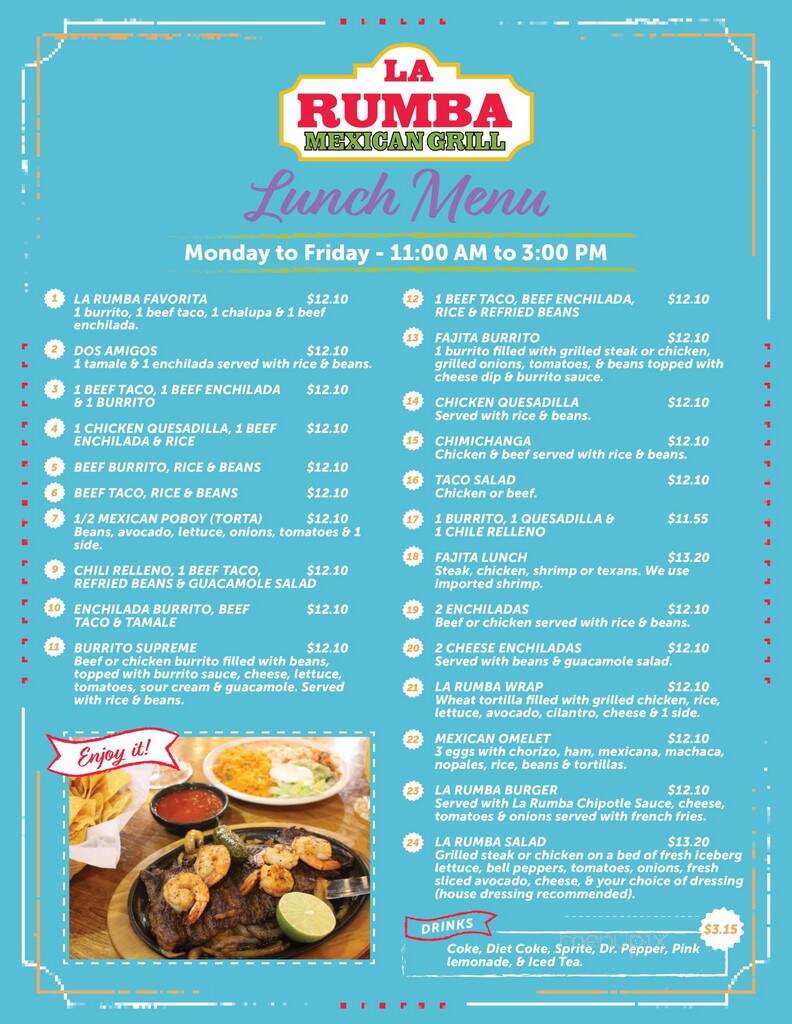 La Rumba Mexican Grill - Lake Charles, LA