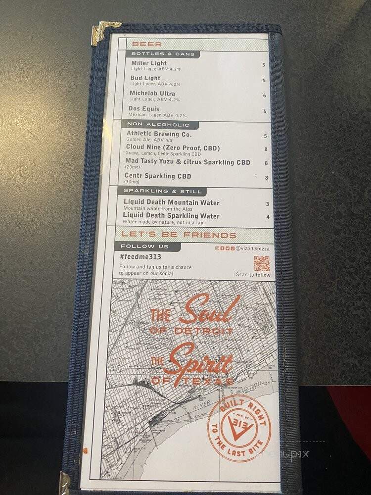 Via 313 Pizza - Round Rock, TX menu_pic