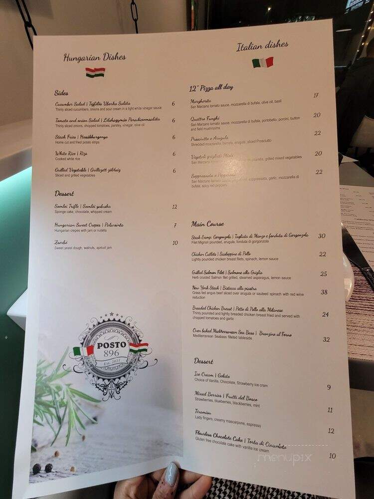 Posto 896 - Encino, CA menu_pic