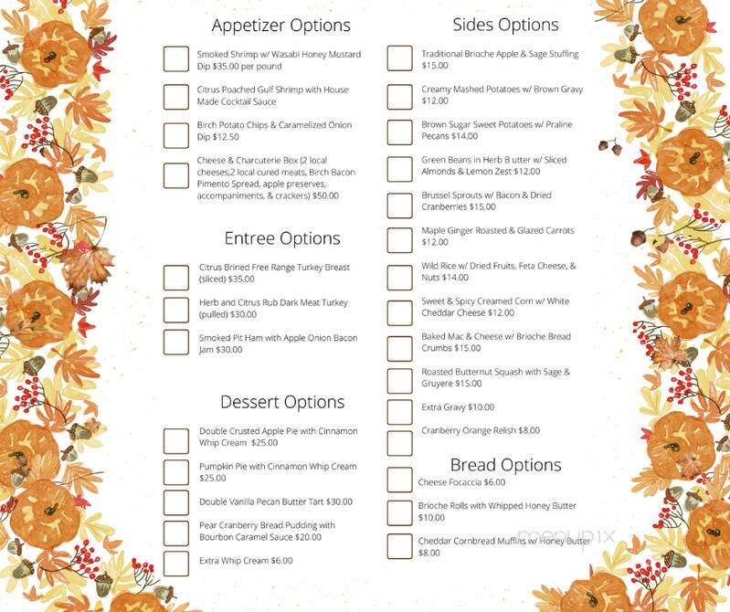 Birch Market - O'Fallon, IL menu_pic