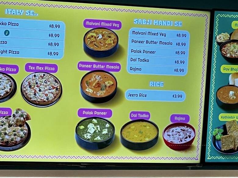 Turmerica - Schaumburg, IL menu_pic