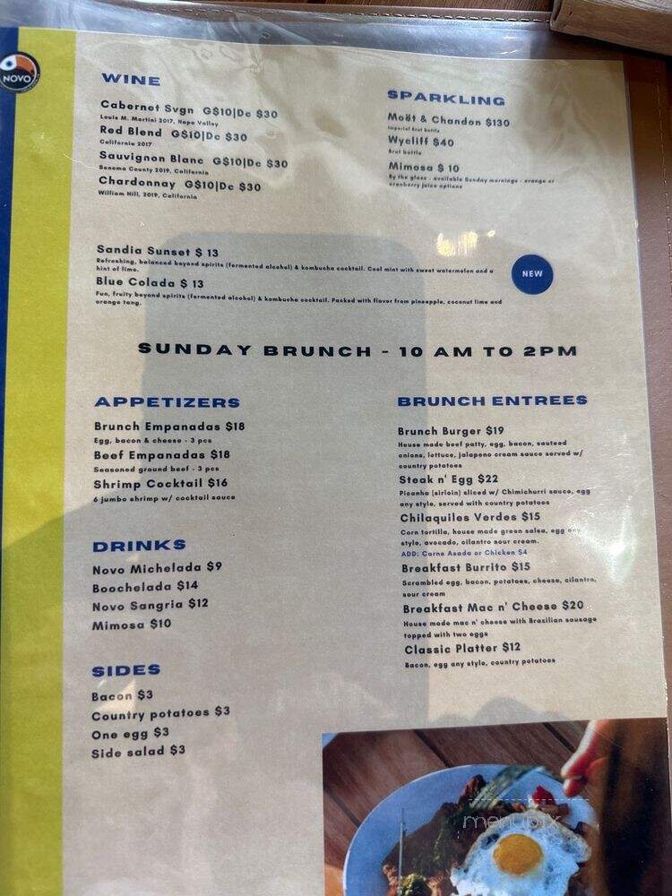 Novo Brazil Brewing - Imperial Beach, CA menu_pic