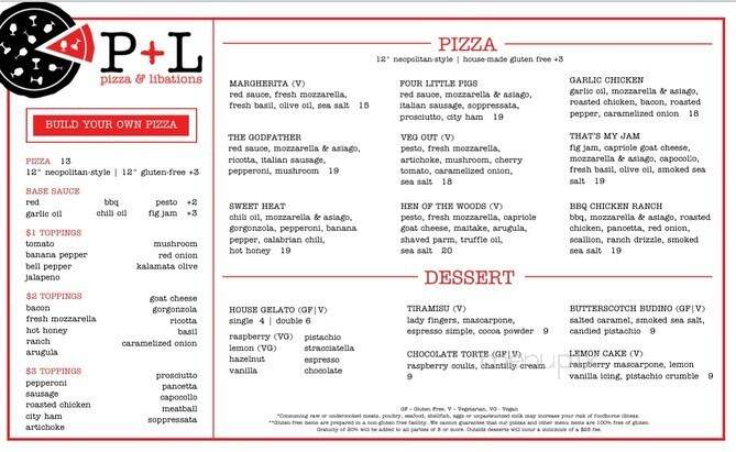 Pizza and Libations - Bargersville, IN