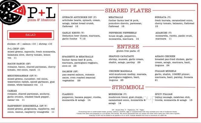 Pizza and Libations - Bargersville, IN
