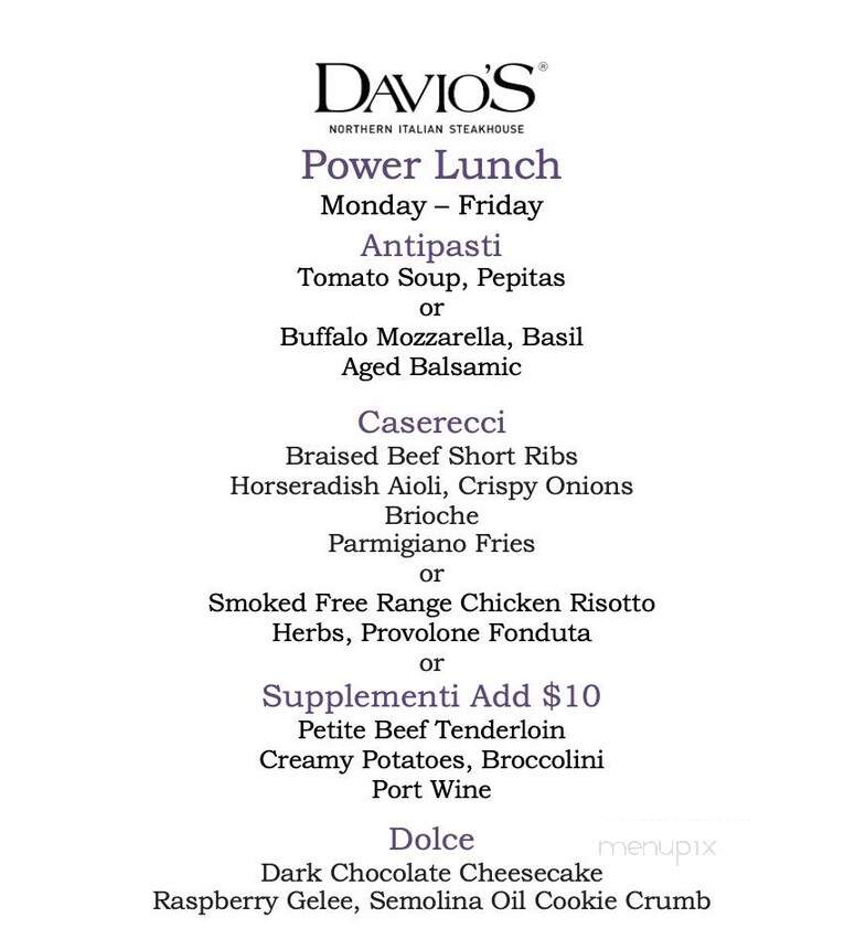 Davio's Northern Italian Steakhouse - Reston, VA