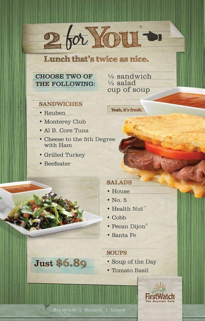 First Watch - Ann Arbor, MI menu_pic