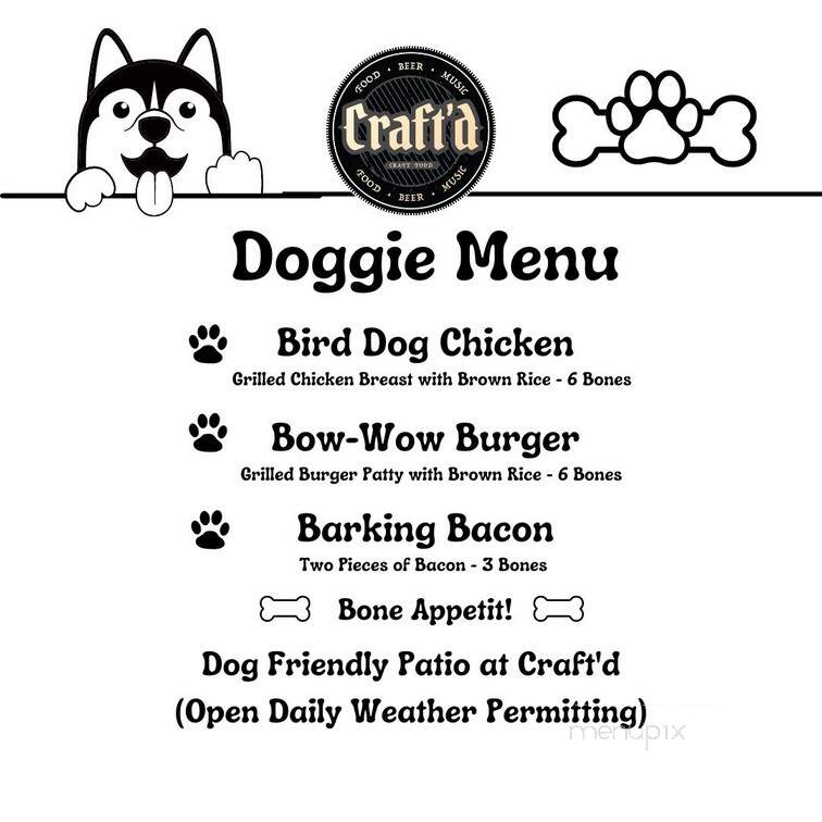 Craft'd Yorkville - Yorkville, IL menu_pic