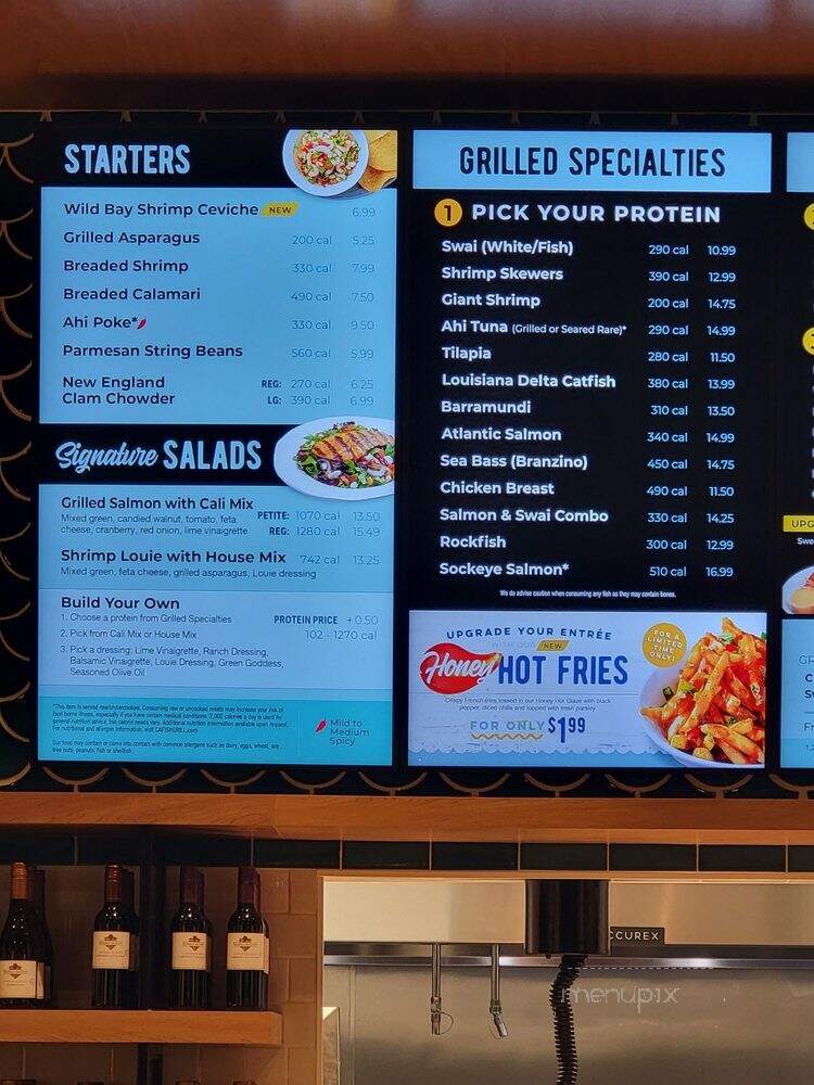 California Fish Grill - Escondido, CA menu_pic