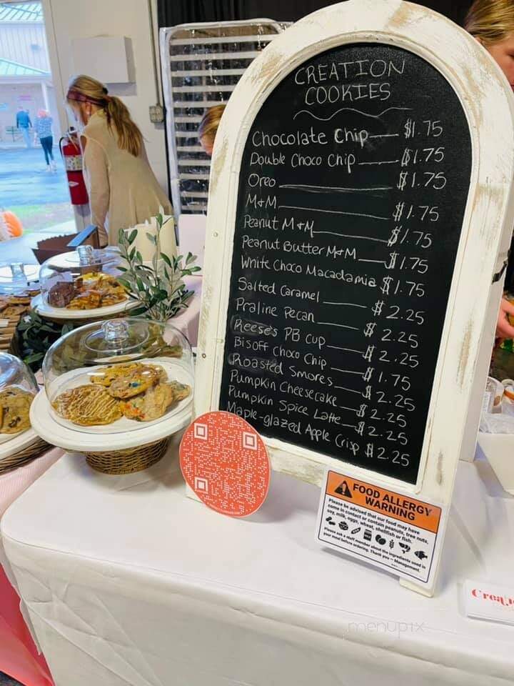Creation Cookies Cafe - Danville, IN menu_pic
