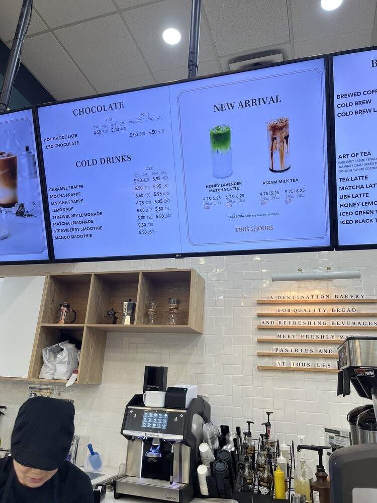 Tous Les Jours - Indianapolis, IN menu_pic
