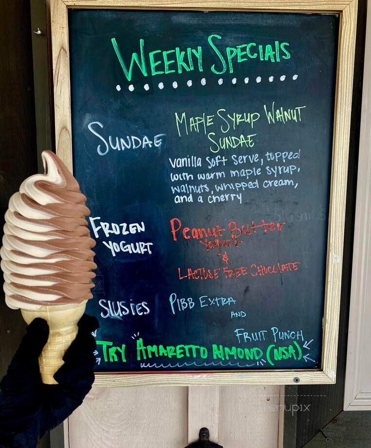 421 Creamery - Mountain, TN menu_pic
