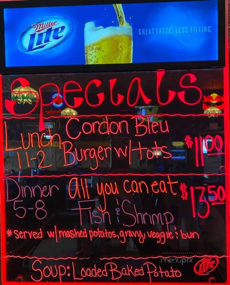 Main Gate Bar & Grill - Little Falls, MN menu_pic