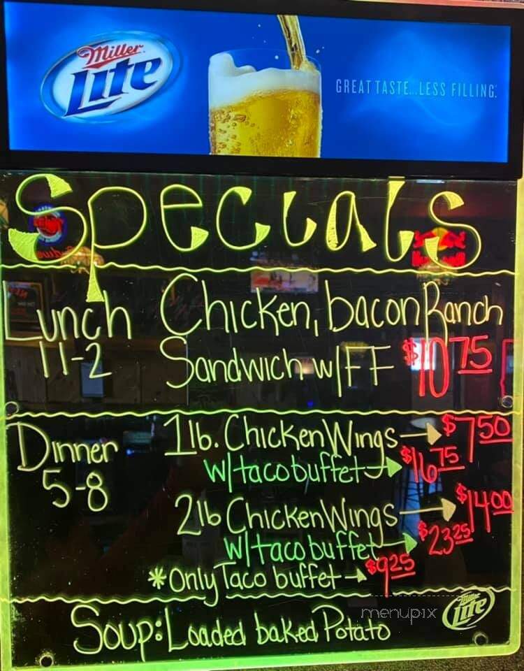 Main Gate Bar & Grill - Little Falls, MN menu_pic
