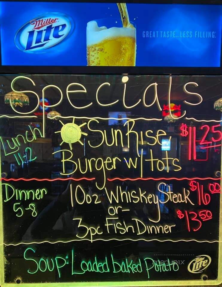 Main Gate Bar & Grill - Little Falls, MN menu_pic