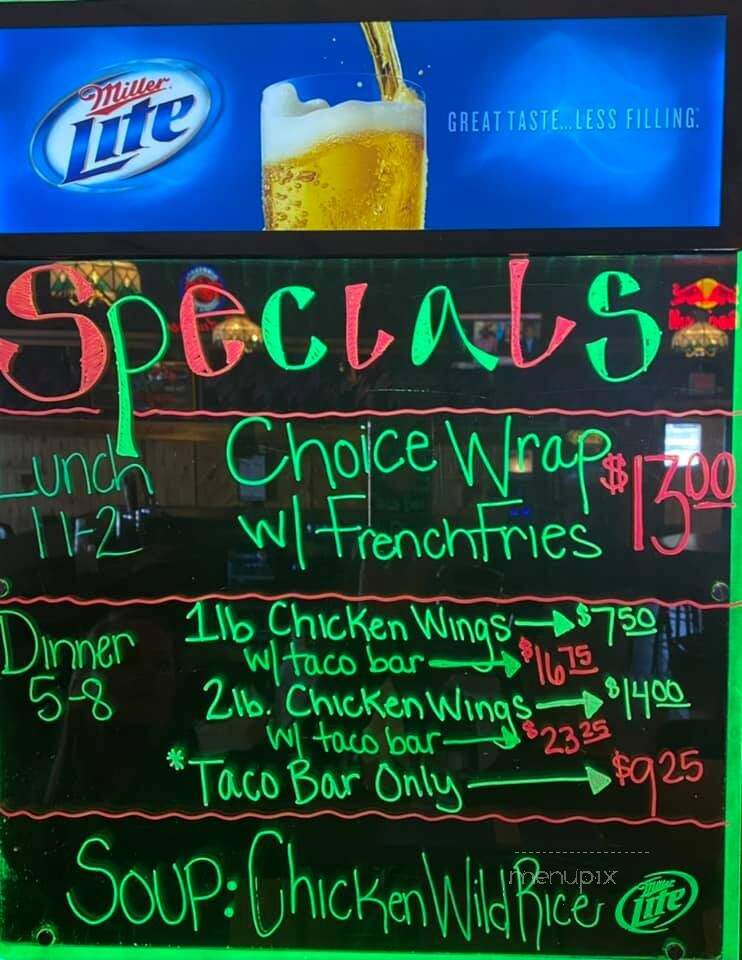 Main Gate Bar & Grill - Little Falls, MN menu_pic