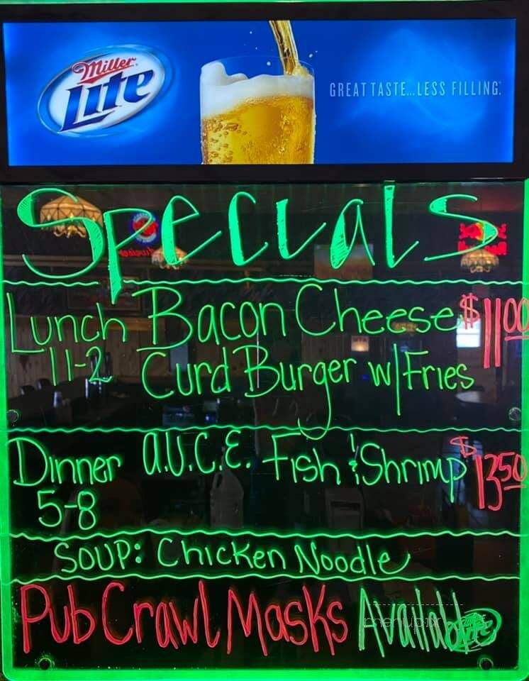 Main Gate Bar & Grill - Little Falls, MN menu_pic