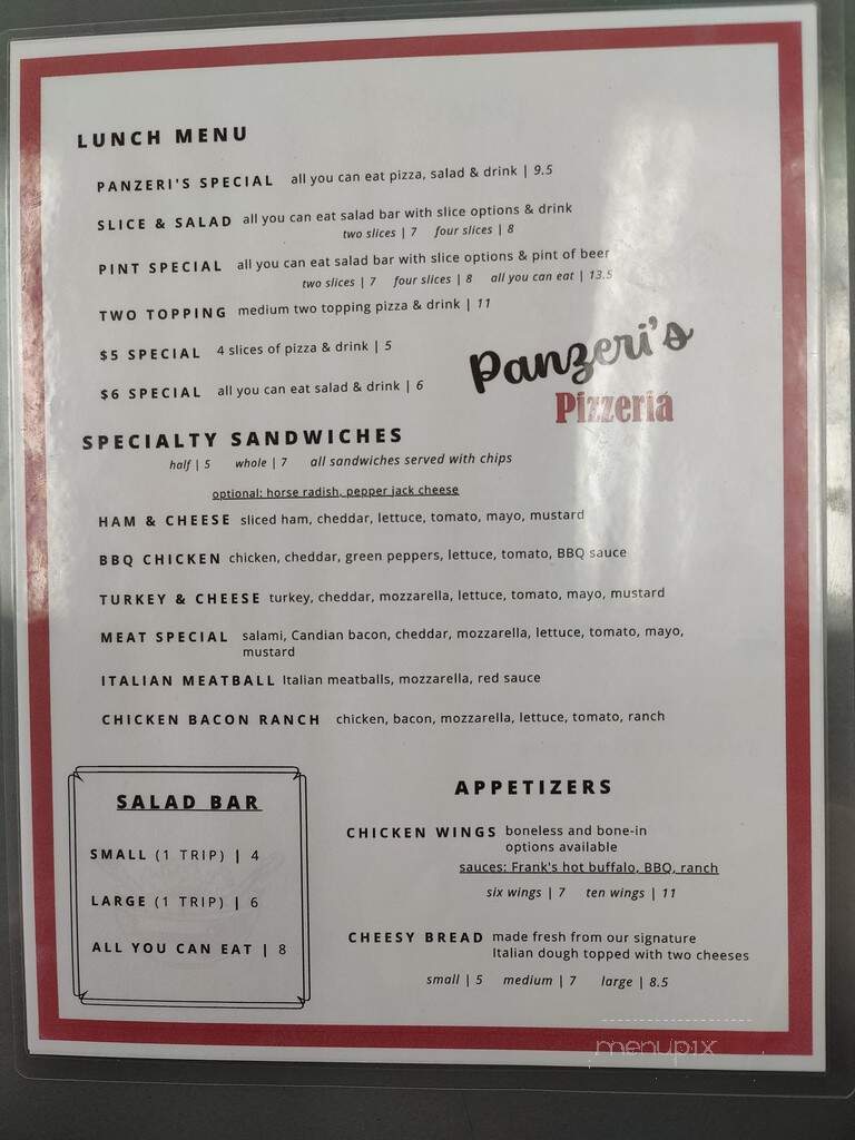 Panzeris Pizza - Fruitland, ID