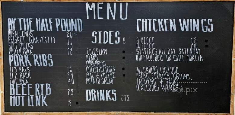 Saltcedar Barbecue - Imperial, CA menu_pic