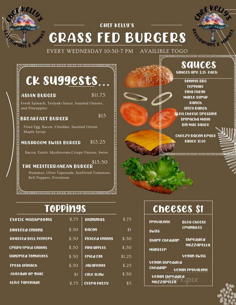 Chef Kelly's - Port St. Lucie, FL menu_pic